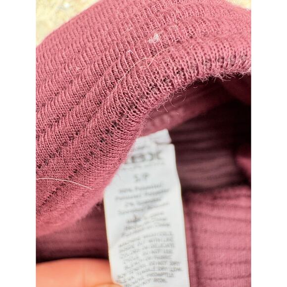Women’s S RBX Plum Full Zip Jacket Lightweight Activewear Athleisure Layer - Picture 3 of 4